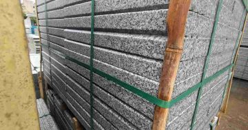 铜川芝麻白楼梯踏步室外