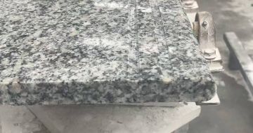 铜川芝麻白楼梯踏步 芙蓉白