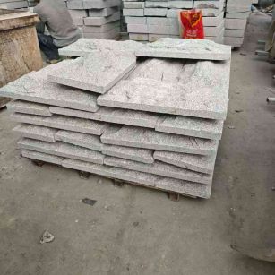 铜川芝麻白蘑菇石，自然面