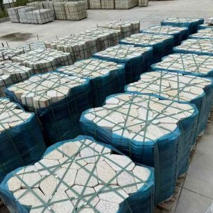 铜川黄金麻冰裂纹 碎拼