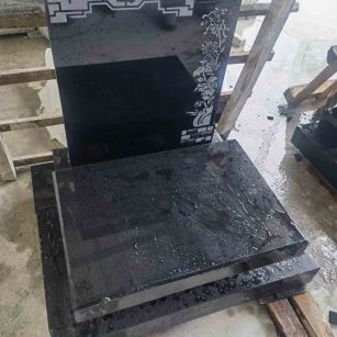 铜川花岗岩墓碑石 墓碑 套墓
