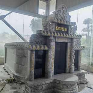 铜川套墓 墓碑 围坟石 异形定制